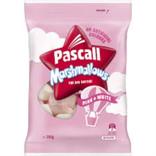 Pascall Marshmallow Pink & White 280g