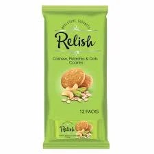 Relish Cashew, Pistachio & Oats Cookies 12 Packs 1242g
