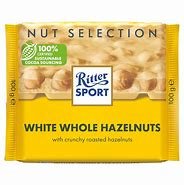 Ritter Sport White WholeHazelnuts