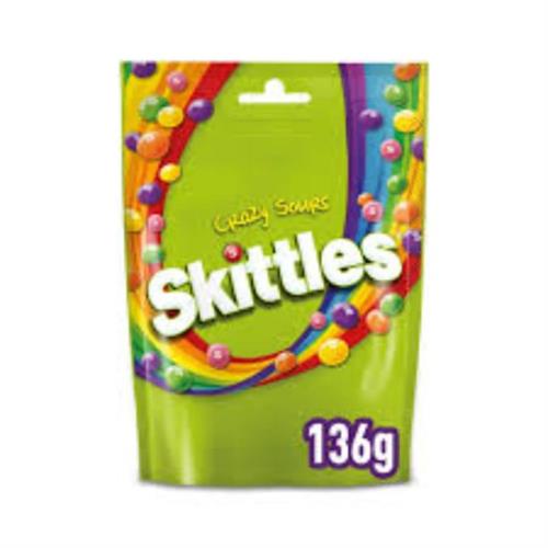 Skittles Crazy Sours 136g