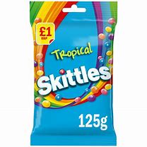 Skittles Tropical 125g