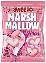 Sweeto Marshmallow Hearts 120g