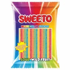 Sweeto MultiColour Sticks Sour