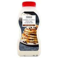 Tesco American Style Pancake Shaker Mix With Choc Chip 155g