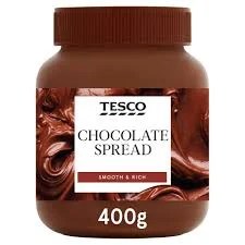 Tesco Chocolate Spread Smooth & Rich 400g