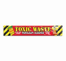 Toxic Waste Nuclear Sludge Sour Cherry Flavour Chew Bar 20g