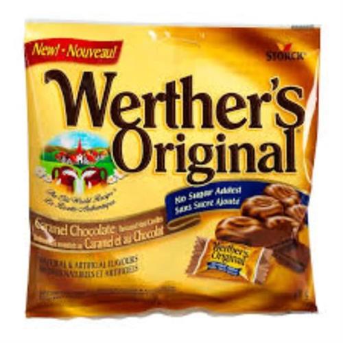 Werthers Original Caramel Chocolate (No Sugar Added) 60g