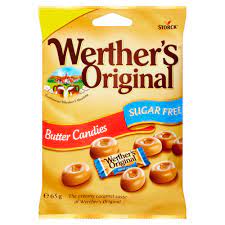 Werthers Original Sugar Free Butter Candies 65g