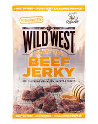 Wild West Honey BBQ Beef Jerky 25g