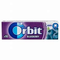 Wrigleys Orbit Sugarfree Blueberry Flavoured Chewing Gum 14g