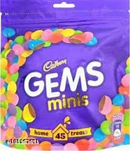 Cadbury Gems Minis 142.2g