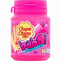 Chupa Chups Babol Sugar Free 16 Big Pieces