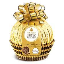 Ferrero Rocher Milk Chocolate & Hazelnut Shell 125g