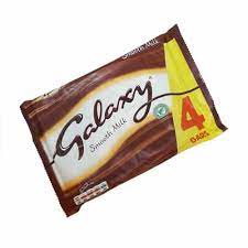 Galaxy Smooth Milk 4 Bars