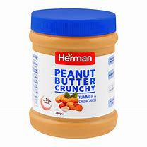 Herman Peanut Butter Crunchy 340g