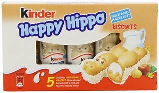 Kinder Happy Hippo Biscuit Hazelnut 103g