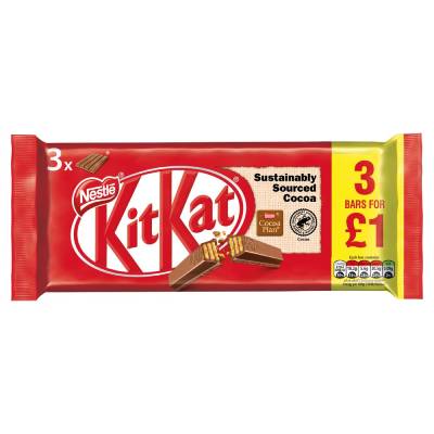 Kitkat 4 Finger 3 Bar Pack