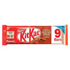 KitKat 9 Bar Chocolate Hazelnut UK