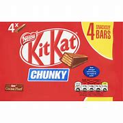 KitKat Chunky 4 Bars UK 128g