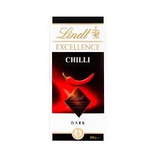 Lindt Excellence Chilli Dark Chocolate 100g