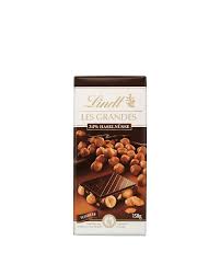 Lindt Les Grandes 34% Hazelnuts Dark 150g