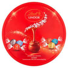 Lindt Lindor Assorted Chocolate Truffles Tub With Smooth Melting Filling 450g