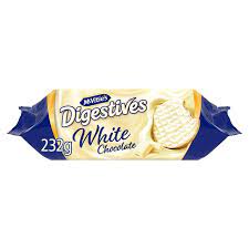 McVities Digestive White Chocolate Cookies 232g