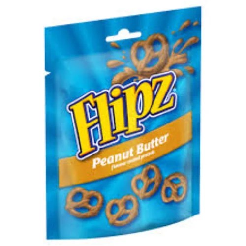 McVities Flipz Peanut Butter Flavour Coated Pretzels 90g