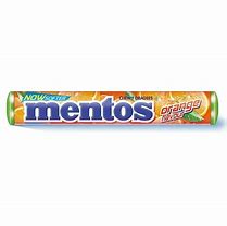 Mentos Peach Orange Chewy Dragees