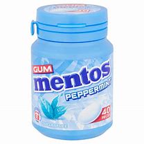 Mentos Peppermint Sugarfree Gum 40 Pieces 56g