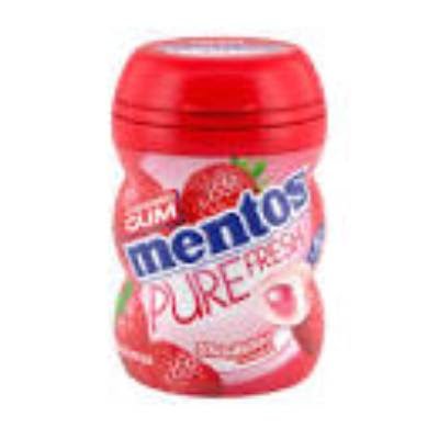 Mentos Pure Fresh Sugar Free Chewing Gum Strawberry Flavour