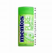 Mentos Sugar Free Pure Fresh With Green Tea Extract Chewing Gum 29.7g