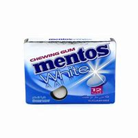 Mentos White Sugar Free Sweet Mint Chewing Gum