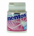 Mentos White Tutti Frutti Sugarfree Chewing Gum 38 Pieces