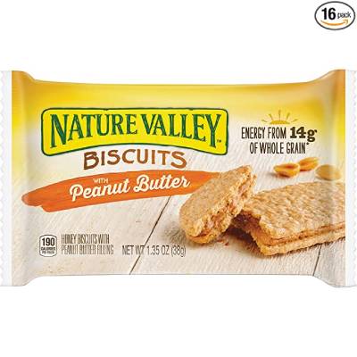 Nature Valley Biscuits With Peanut Butter 38g