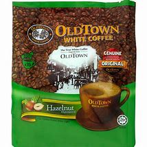 Old Town White Coffee Hazelnut Flavor 15 Sticks 570g Pack