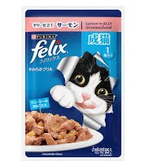 Purina Felix Salmon In Jelly 85g