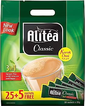 Alitea Classic Instant tea With Creamer and Sugar (30 sachets x 20g)