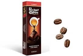 Pocket Coffee Espresso 5 Pack 62.5g