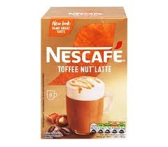 Nescafe Toffee Nut Latte 8 x 18.6g (148.8g)