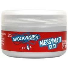 Shockwaves Messy Matt Clay 75ml