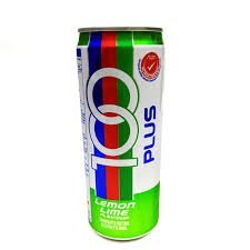 100 Plus Perisa Lemon Lime Flavour Carbonated Isotonic Electrolyte Drink 325ml