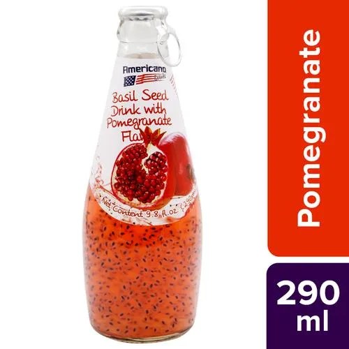 Basil Seed Drink Pomegranate 290 ml