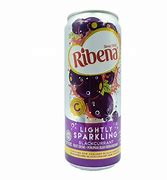 Ribena Lightly Sparkling Carbonated Blackcurrant Fruit Drink 320ml