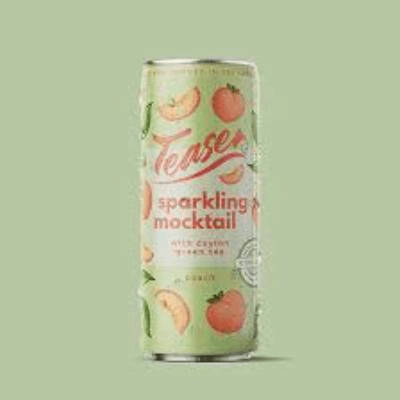 Teaser Sparkling Mocktail Peach Flavour 250ml