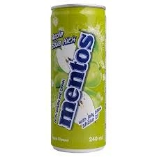 Mentos Apple Soda Kick Non Sparkling Drink 240ml