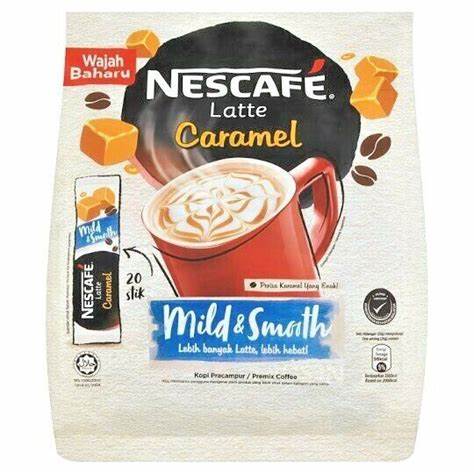 Nescafe Latte 3 in 1 Caramel 20 sticks