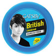 Gatsby British Layered Hard & Free 75g