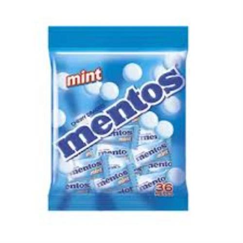 Mentos Chewy Dragees Mint Flavour 36 Pcs 97g