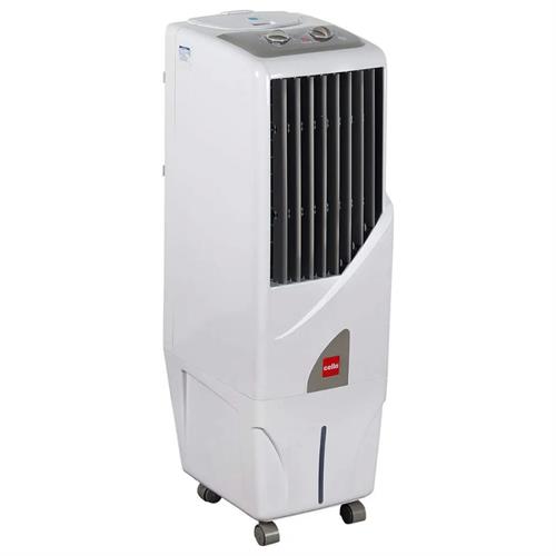 Cello Mega Tower 15L Air Cooler (White) 12 months warranty